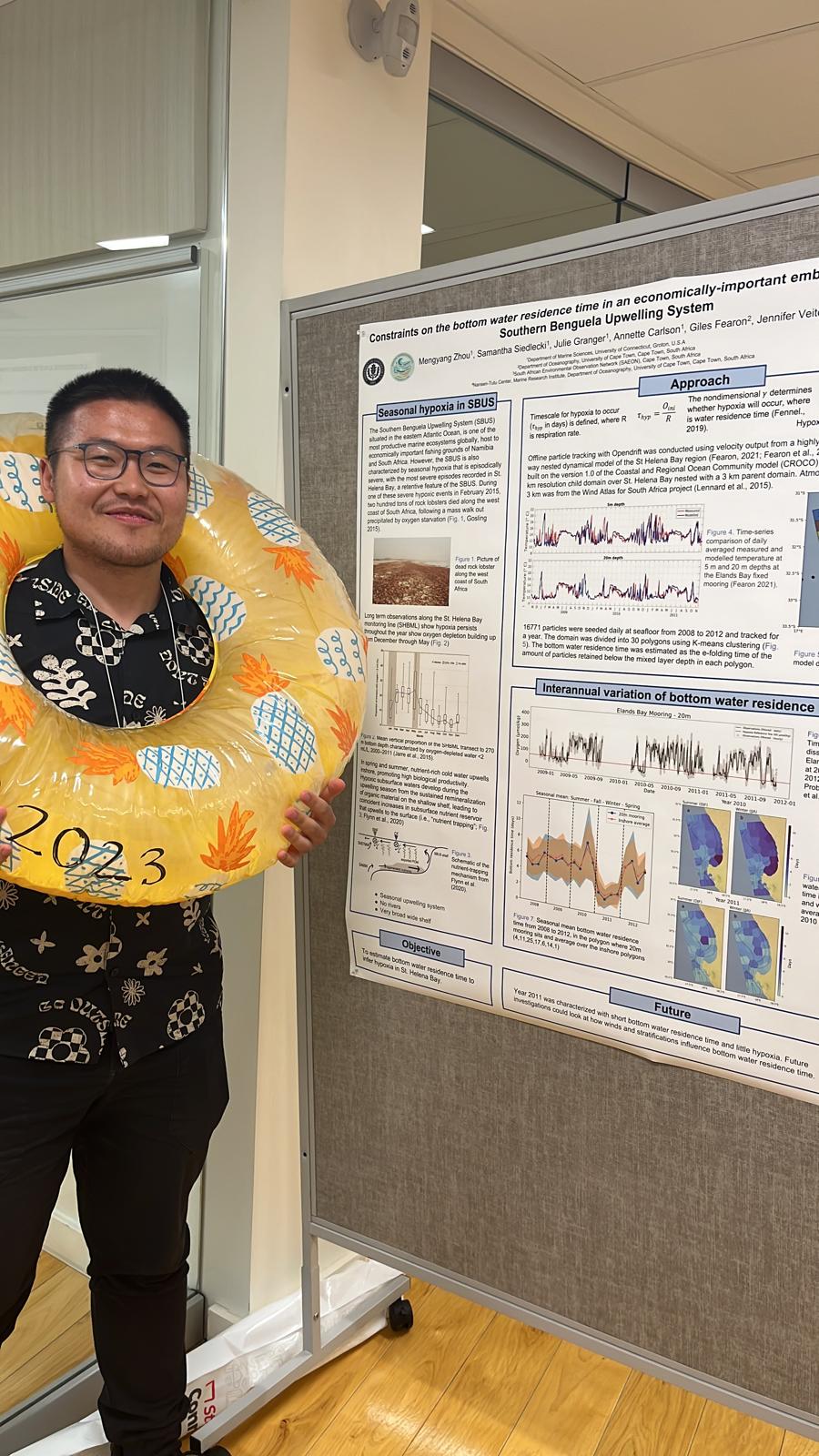 Best Poster at Gordon Research Conference 2023 Marine Sciences